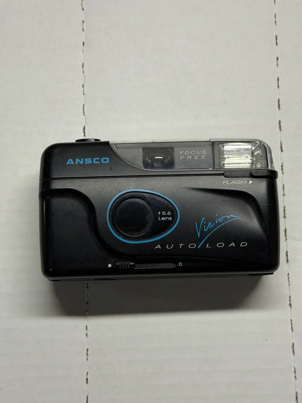 Vintage Ansco Vision Auto Load 35mm Film Camera Untested